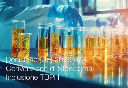 Decisione (UE) 2026/878 / Convenzione di Stoccolma: Inclusione TBPH
